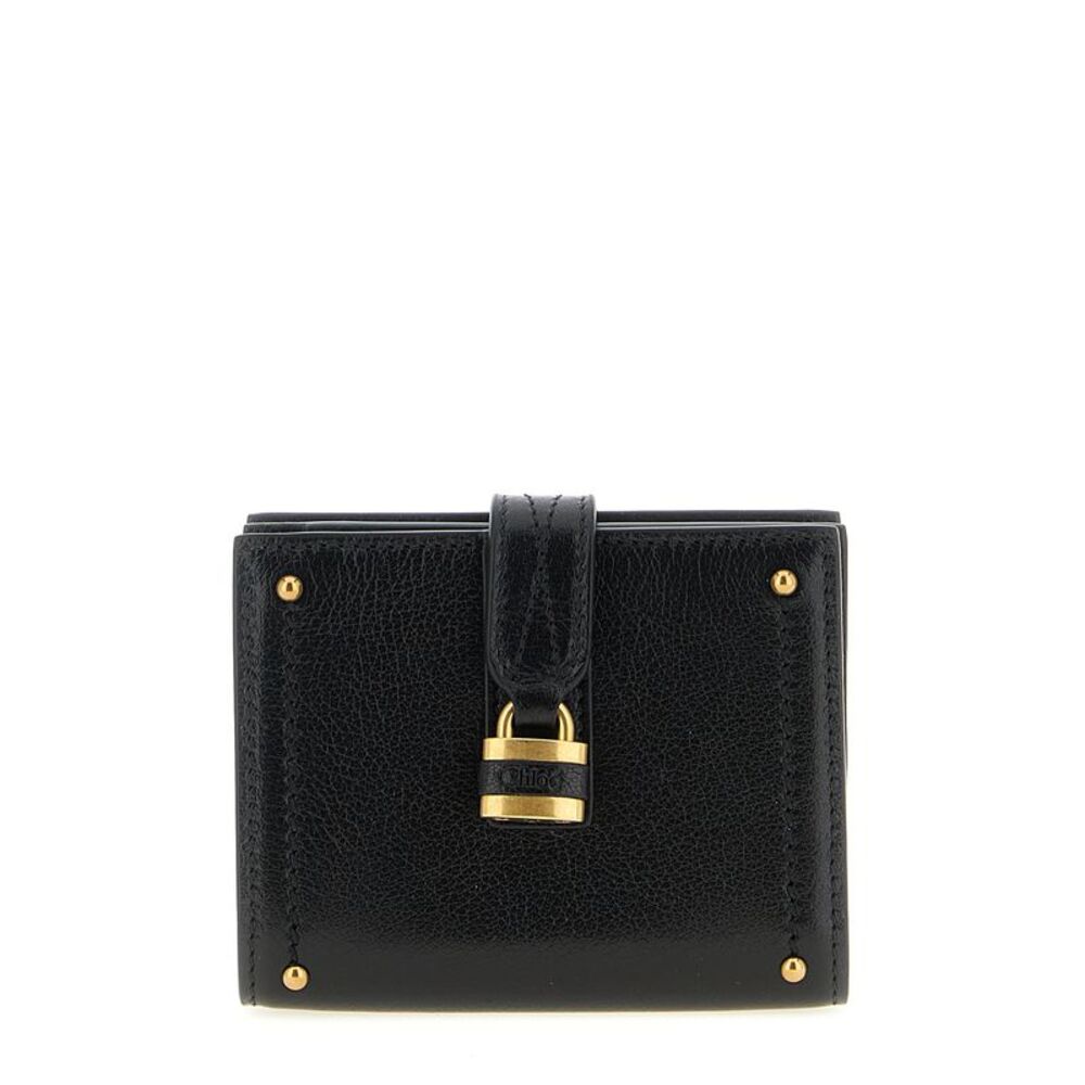 Chloé Black Buffalo Leather Women's Cardholder